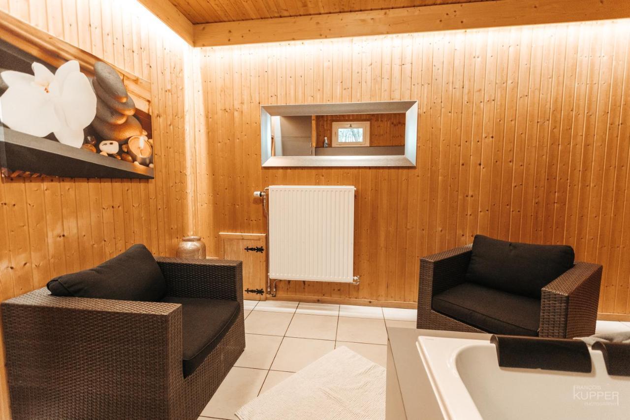 Villa Le Loup Gris - 35 pers - Vue-Wellness, Butgenbach-Malmedy Exterior foto